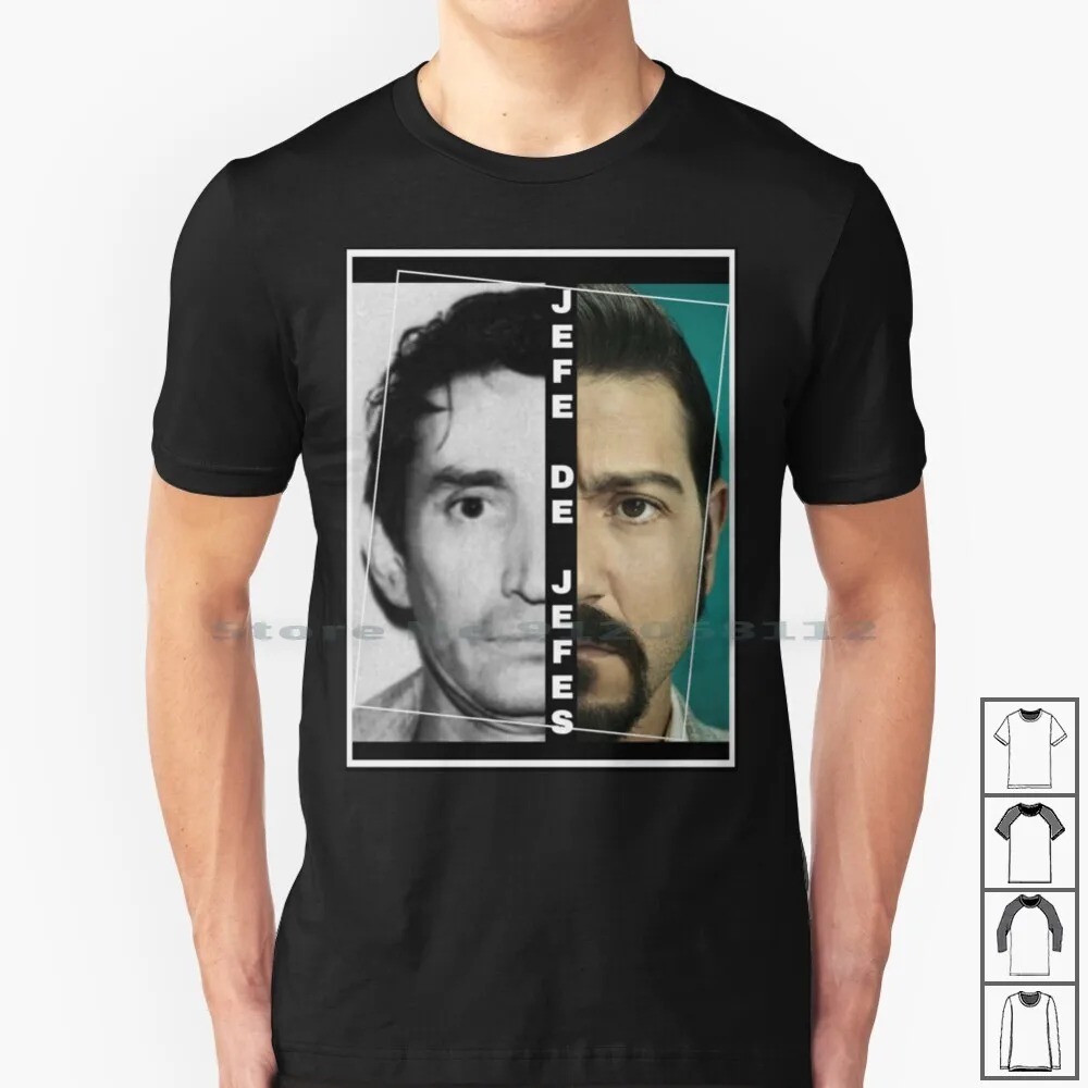 Miguel Angel Felix Gallardo T Shirt 100% Cotton Miguel Angel Felix Gallardo Jefe De Jefes