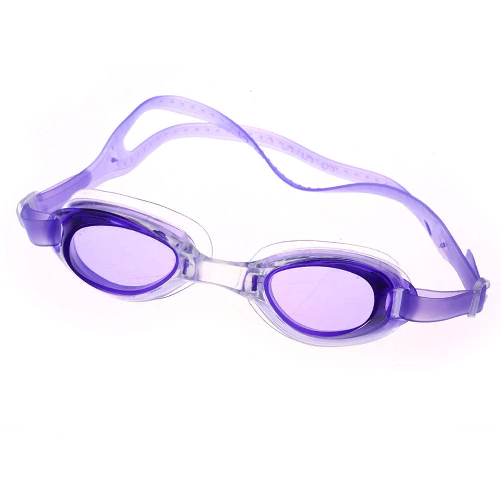 Gafas de agua ajustables para adultos y niños, Gafas de baño de buceo, tapones para los oídos