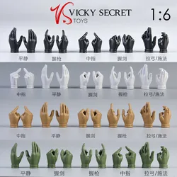VSTOYS 19XG56 19XG55 1/6 Female Hands Gloves Accessories Model Fit 12