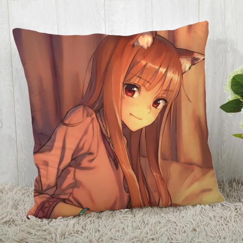 Spice and Wolf Pillow Cover Customize Pillow Case Modern Home Decorative Pillowcase For Living Room 45X45cm A19.12.13