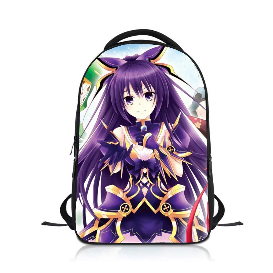 Anime Datum ein Live Studenten Rucksack Schule Tasche Kinder Cartoon Rucksack Jungen Mädchen Rucksack Bookbag Kinder Satchel