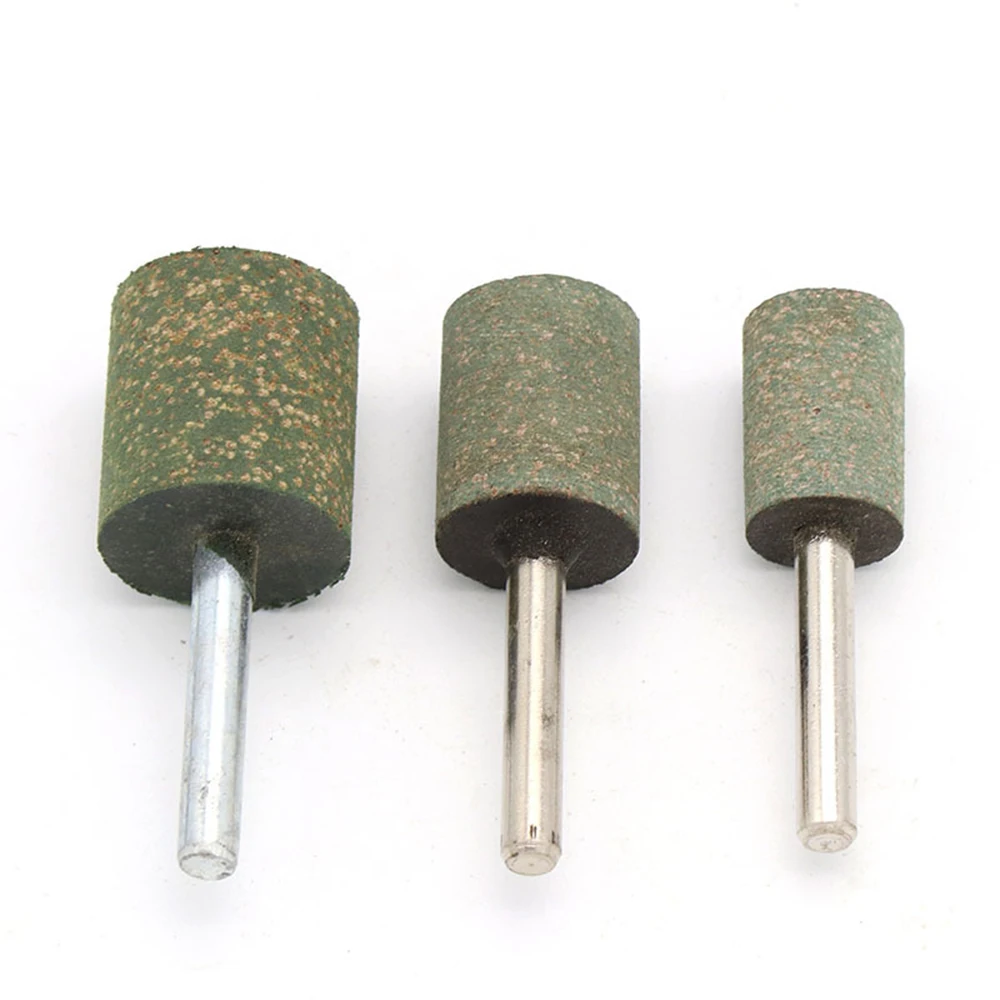16/20/25Mm Silinder Abrasif Karet Polishing Burr Mounted Point 1/4. 08 Cm Batang