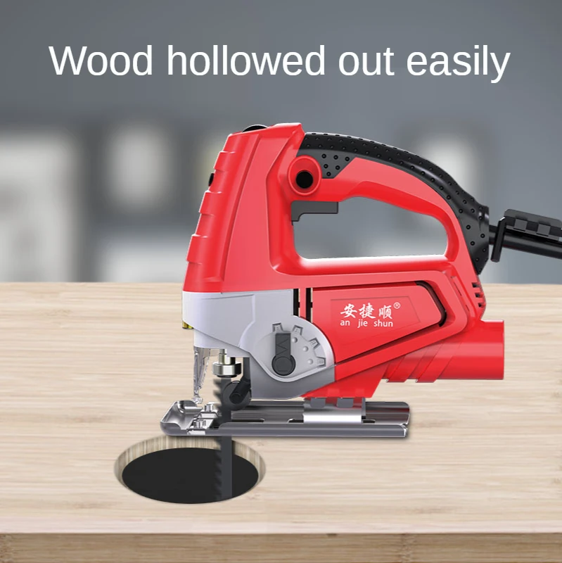 780W/900W/1080W Jig Saw Laser Guide 6 Variable Speed Electric Saw Multifunctional Mini Chainsaw Wood Cutting Power Tool
