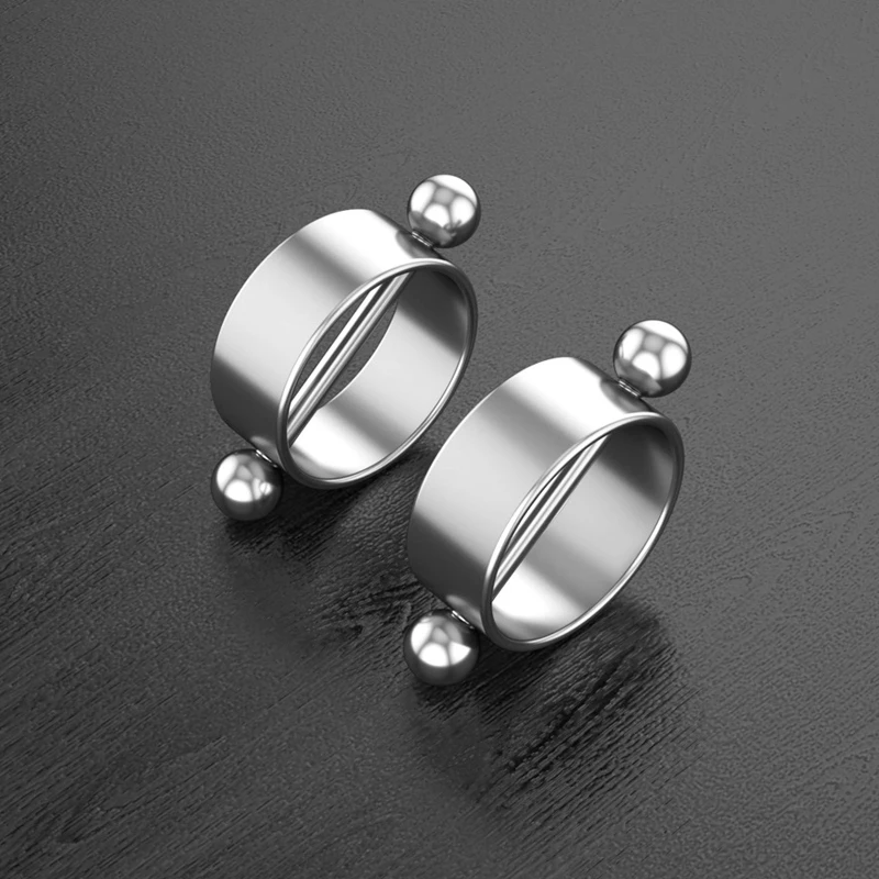 Nipple ring 14G Surgical steel Pin Round Concise Style Men Women Body piercing Simple Stainless Steel Fashion Jewelry