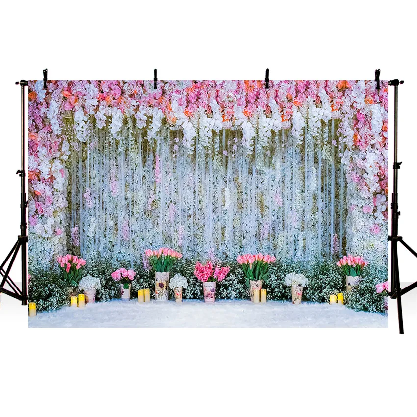 Avezano Wedding Photobooth Achtergrond Bloemen Bruids Douche Bloemen Bachelor Party Decor Fotografie Backgrop Fotostudio Props