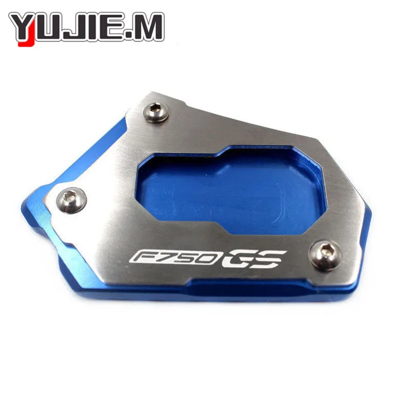 Motorcycle CNC Kickstand Foot Side Stand Extension Pad Support Plate Enlarge For BMW F850GS F750GS F850 F750 GS F 750 GS F 850 view 2