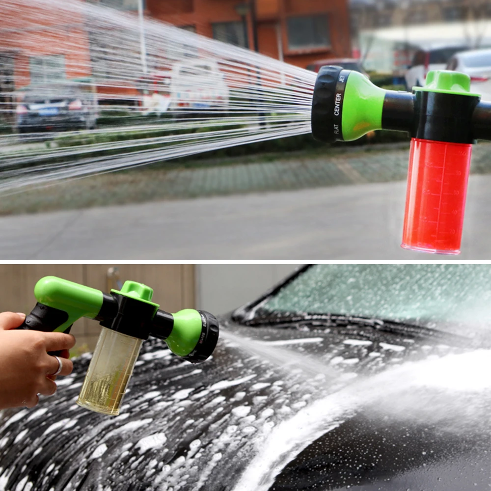 High Pressure Washer Foam Generator Car Wash Foamer Water Gun With Foam Nozzles Auto Cleaner Cleaning Gun Detailing Accessories