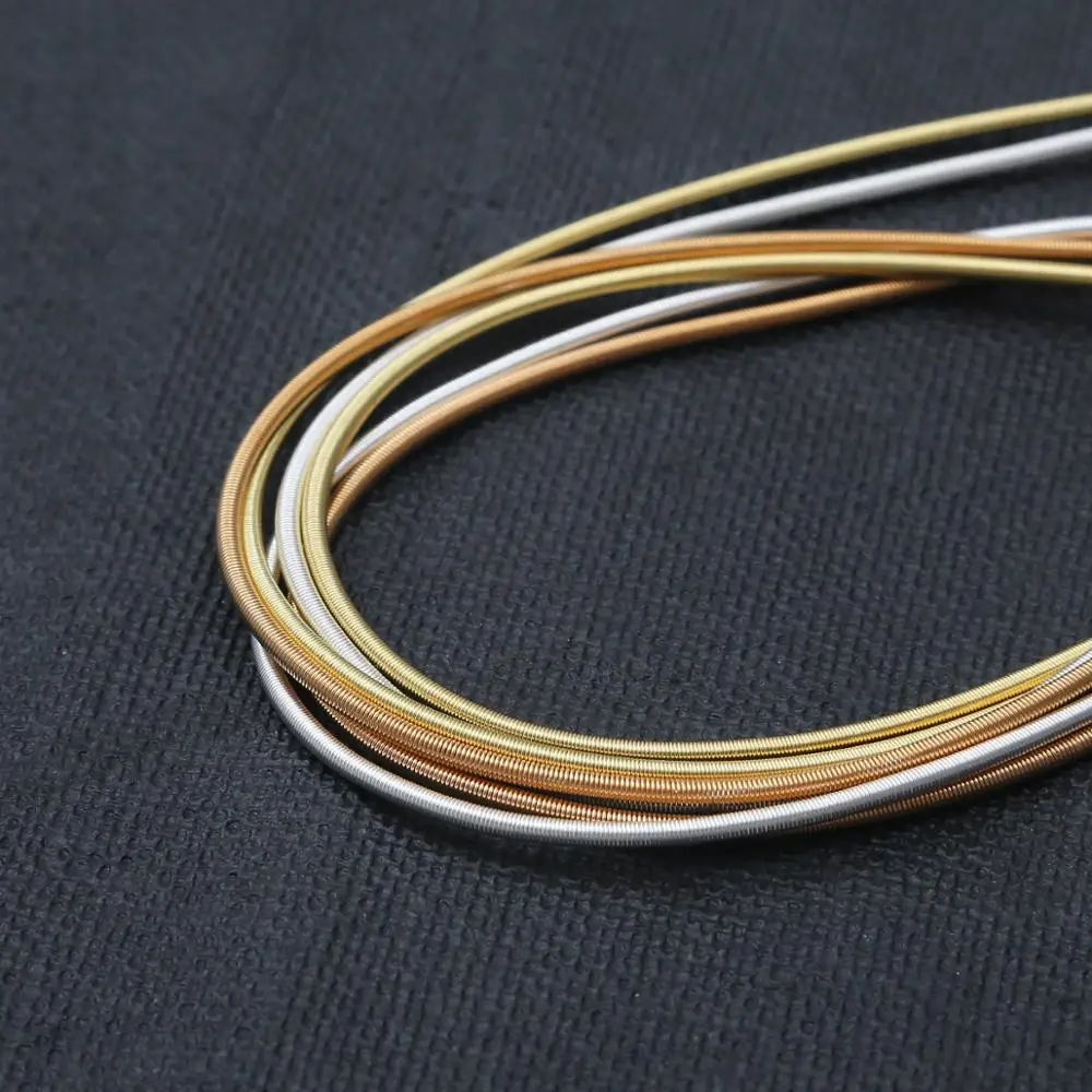 Ressort long en métal plaqué or/argent/or KC de 90 cm pour la fabrication de bijoux DIY, boucles d'oreilles, bracelets, accessoires