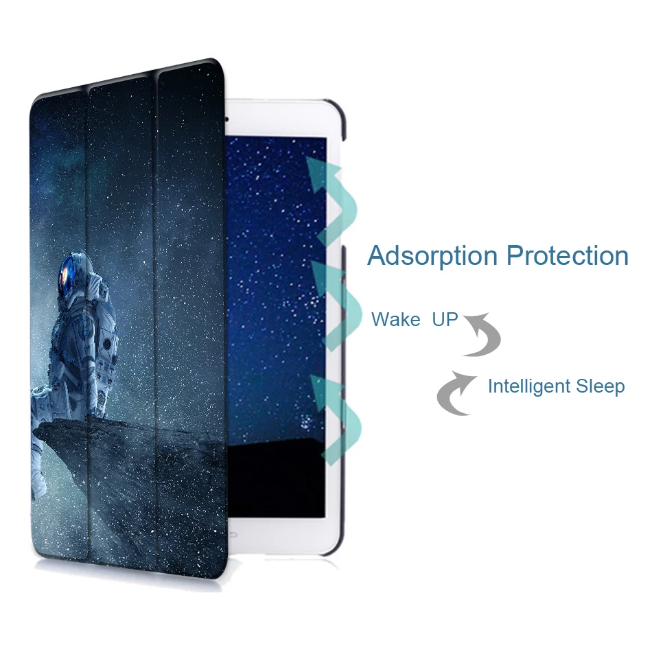 Sanmubaba Case For iPad Pro 10.5 Air 3rd Gen 10.5 inch 2019 Slim PU Leather Flip Smart Cover Tablet Case Auto Wake/Sleep funda