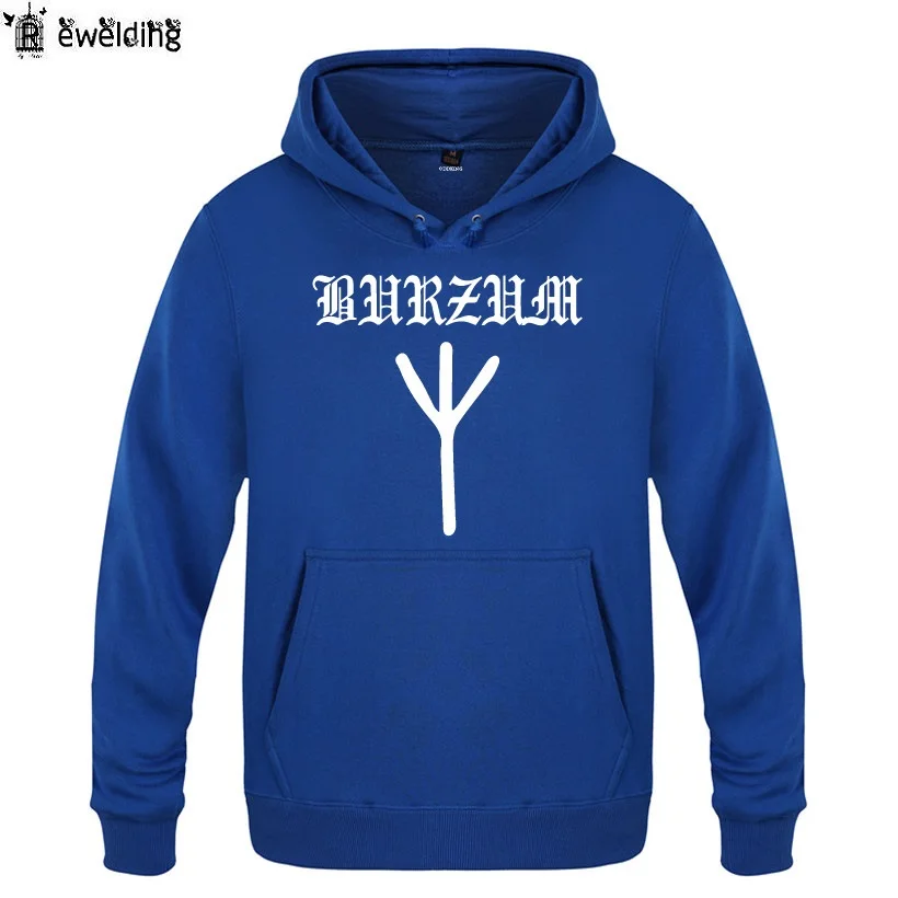 

Mens Hoodies Music Black Metal Burzum Rune Hoodie Men Hip Hop Fleece Long Sleeve Men's Sweatshirt Skate Punk Rock Pullover Coat