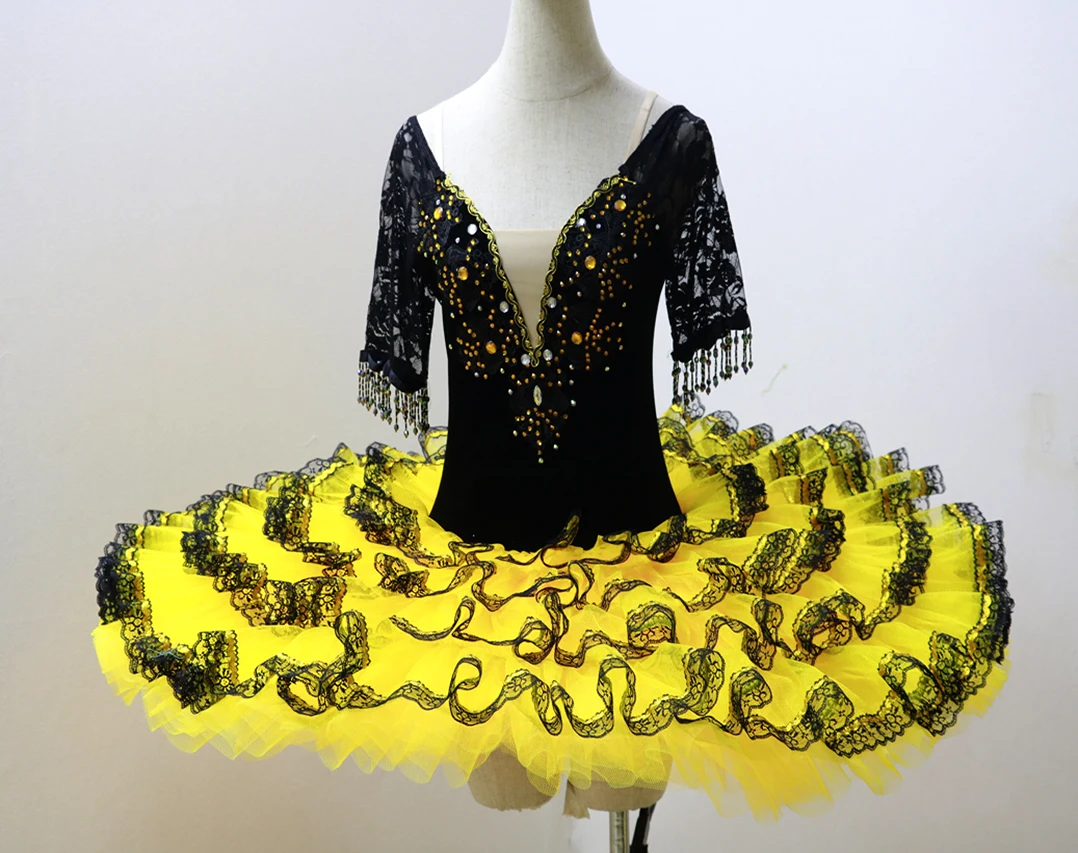 

New Ballet skirt Professional classical Pancake Tutu costume