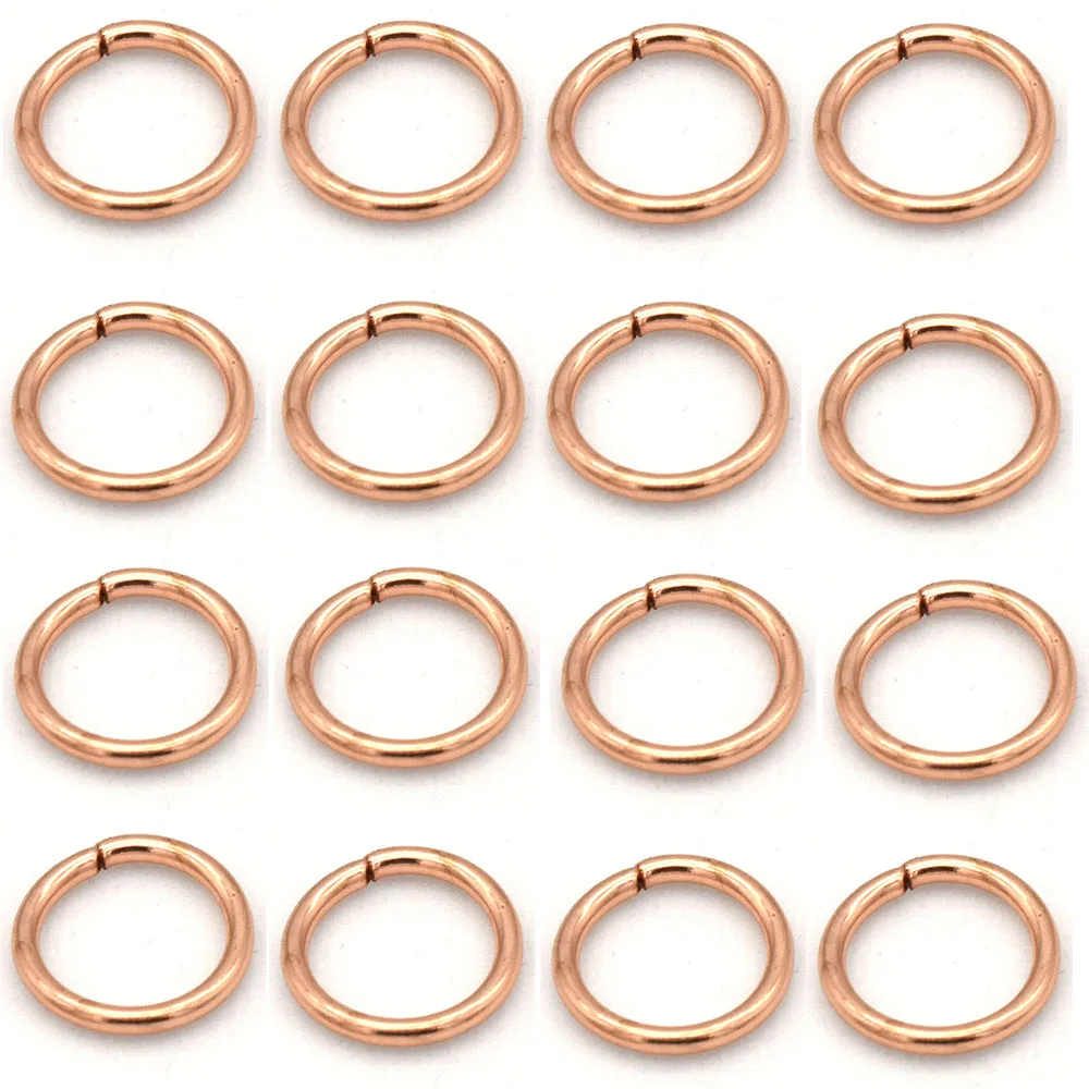 

O-Rings -1/2 Inches Metal O Rings Non Welded Loops strap Ring Buckle use for Bag Handbag Purse Bag Clasp Hardware Supplies