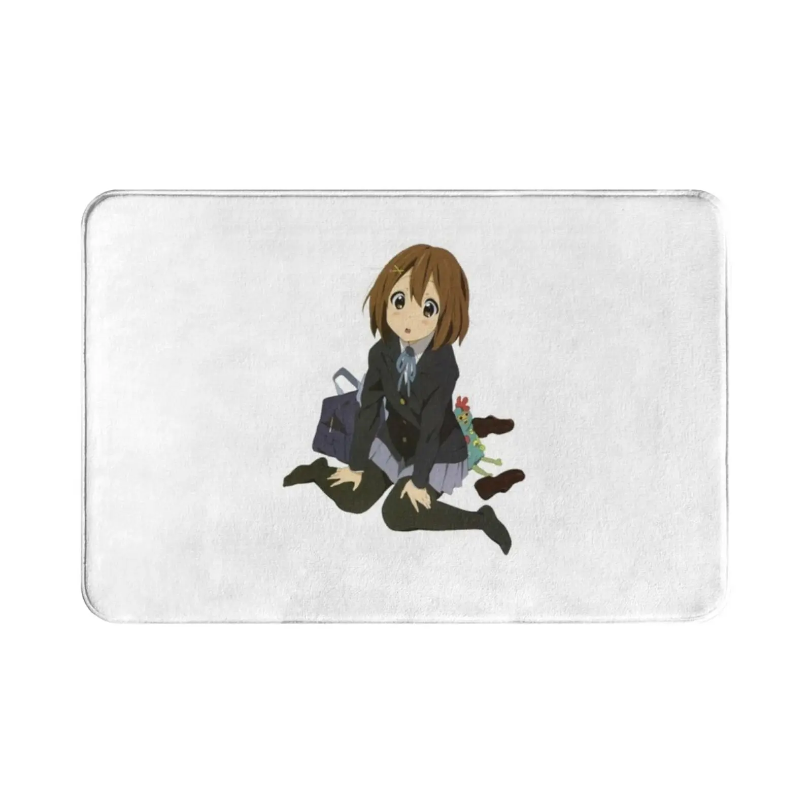 Yui Hirasawa K-On! Carpet Mat Rug Cushion Soft Non-Slip K On Yui Hirasawa Mio Akiyama Ritsu Tainaka Tsumugi Kotobuki