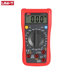 UNI-T UT132A UT132D Handheld Digital Multimeter Manual 1999 Counts AC DC Voltage Resistance Transistor Meter Capacitor Test