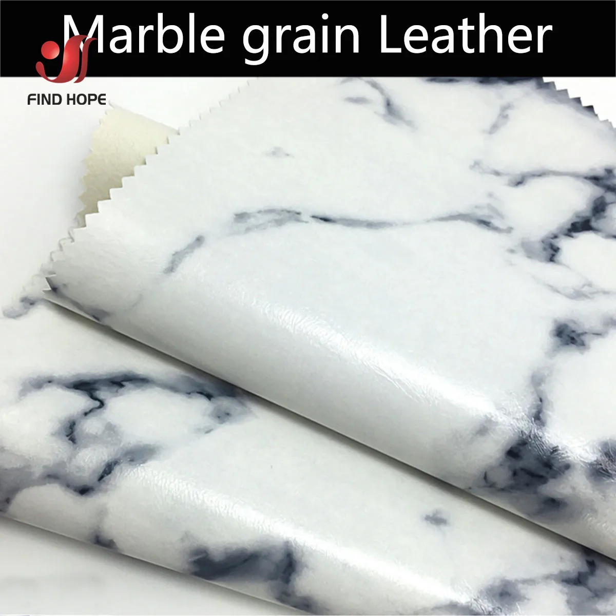 Marbled Pattern Faux Leather Fabric Vinyl Upholstery Finish Marine For Bags Craft Sewing DIY Materials Handmade Belt Home Decor