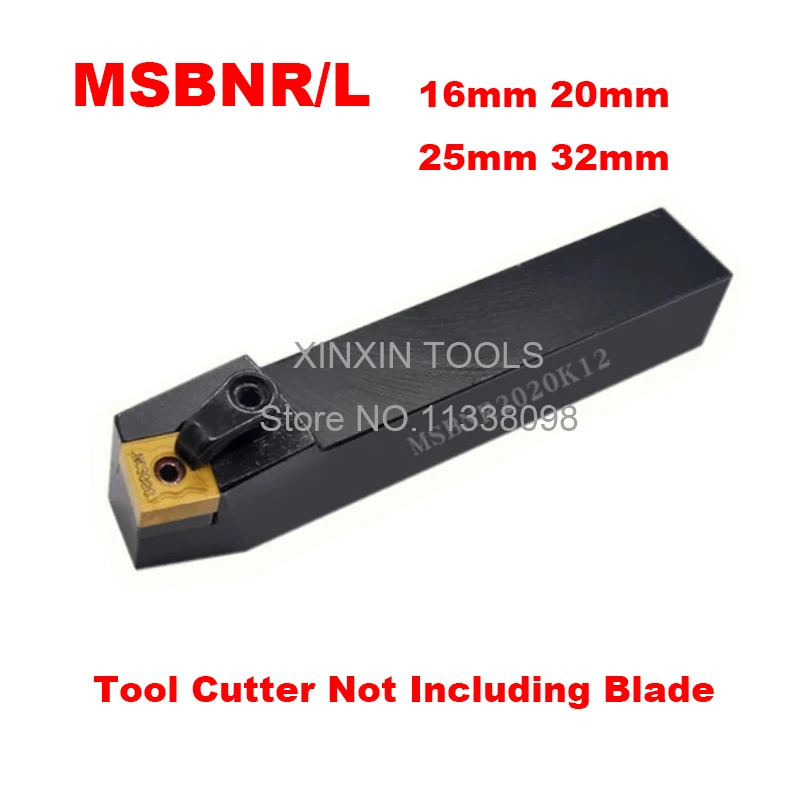 Angle 75 MSBNR1616H12 MSBNR2020K12 MSBNR2525M12 MSBNR3232P12 MSBNL2020K12 MSBNL1616H12 MSBNL the Right/Left CNC Turning tools