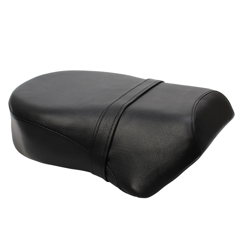 Motorcycle Rear Passenger Seat Cushion Pillion Leather Pad Cover For Harley-Davidson Sportster XL 883 1200 883XL XL1200 New