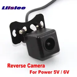 5V 6V Auto Achter Achteruitkijkspiegel Parking Camera Back Up Reverse Auto Hd Ccd Rca Av Ntsc Cam (niet Voor 12V Dc)