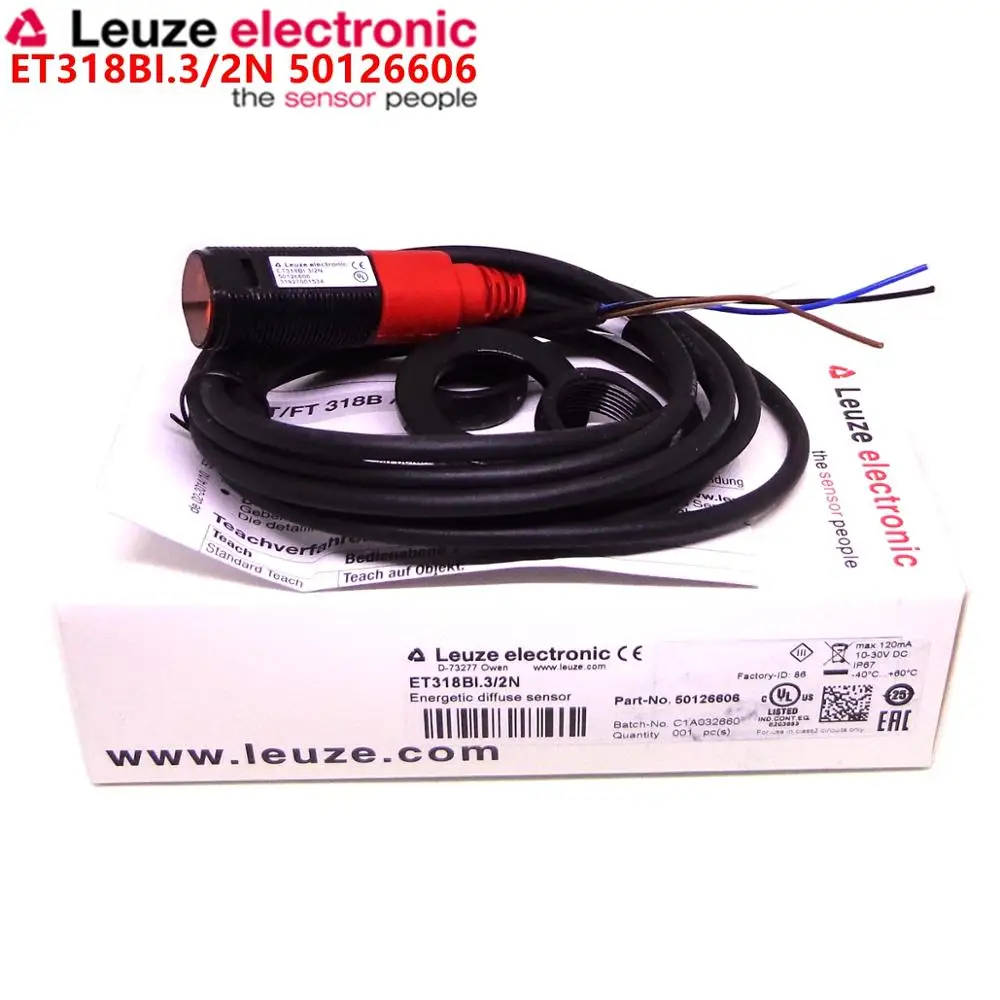 Leuze electronic Switch ET318BI.3/2N 50126606 Brand new original