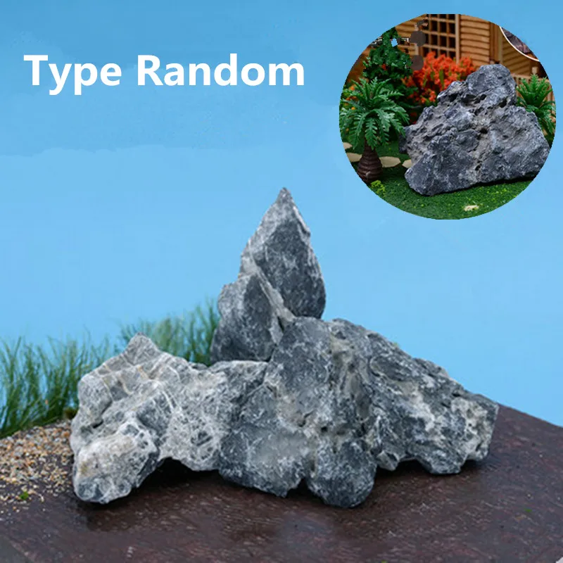 

10Pcs Stone Model for DIY Sand Table Toys