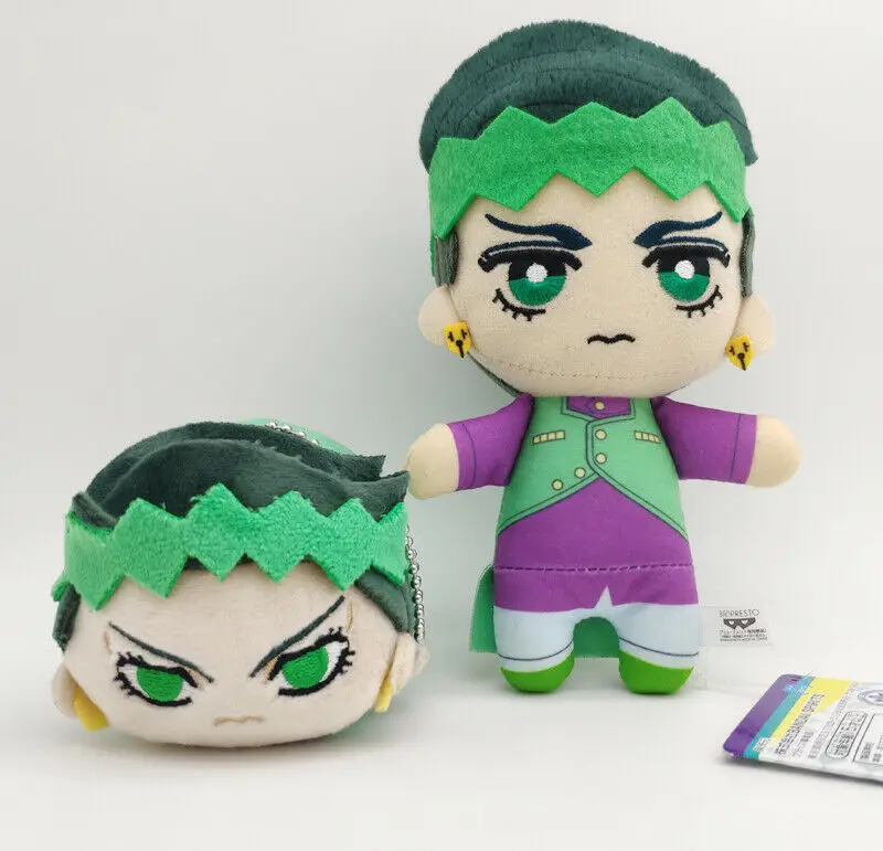 2pcs jojos Bizarre Adventure Golden Wind Plush Buccellati Abbacchio Fugo plush toy