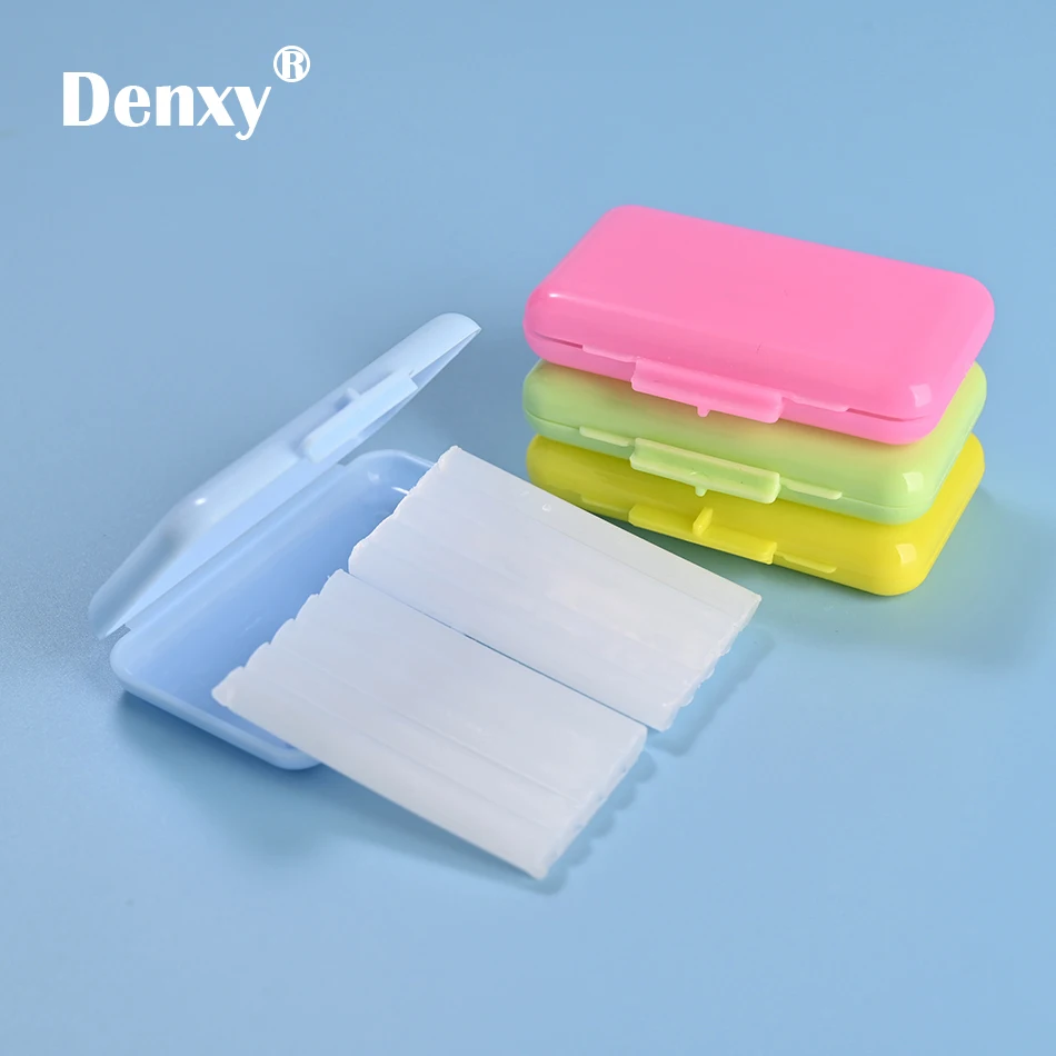 Denxy 20box Braces Wax Dental Wax for Braces wearer Aligners Orthodontic Wax Dental Oral Care Bracket Gums Irritation prevent