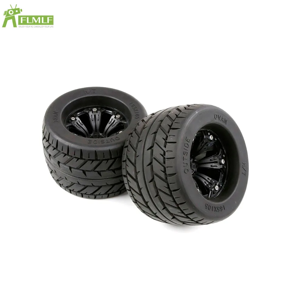 

On-Road Tires Assembly Kit Fit for 1/8 HPI Racing Savage XL FLUX Rofun Rovan TORLAND Monster Brushless Truck Rc Car Toys Parts