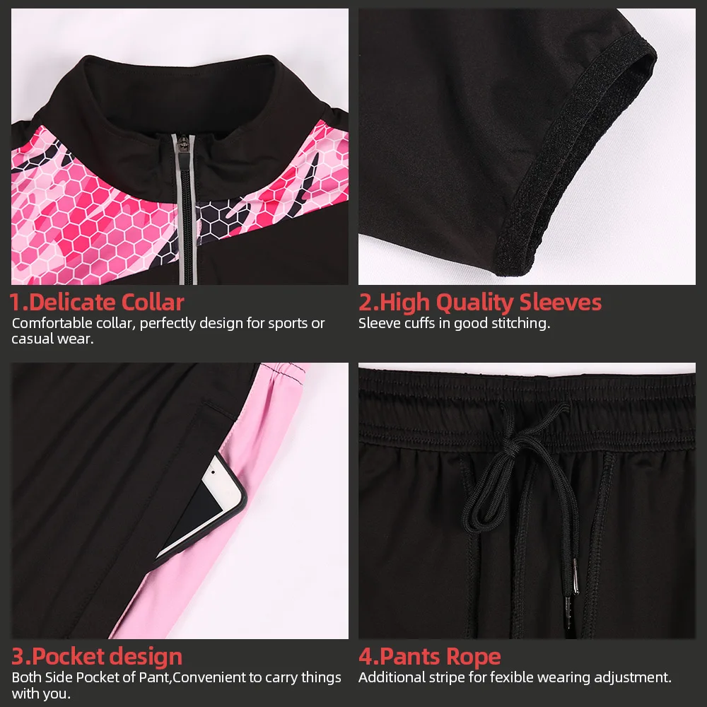 Zhouka tracksuits profession design custom jogging suit men sports track suit