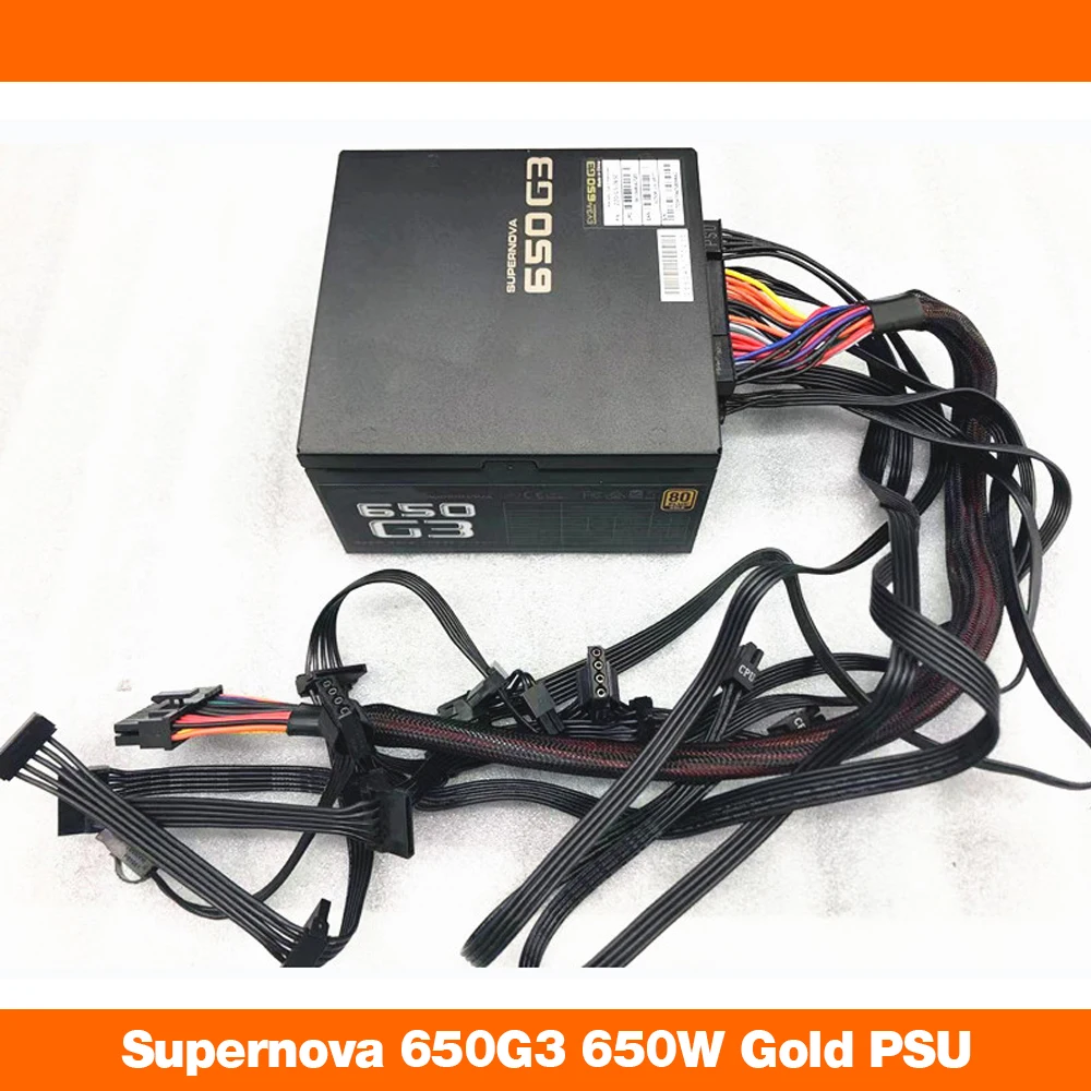 

High Quality For Evga Supernova 650G3 650W Gold Power Supply Full Module