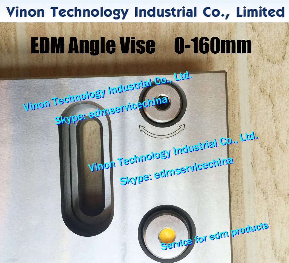 Precision Angle Vise 0-160mm (manual and adjustable) VS27 edm Jig Tools (Rectangular Fine-Tuning) 160mm Square quick clamp wire