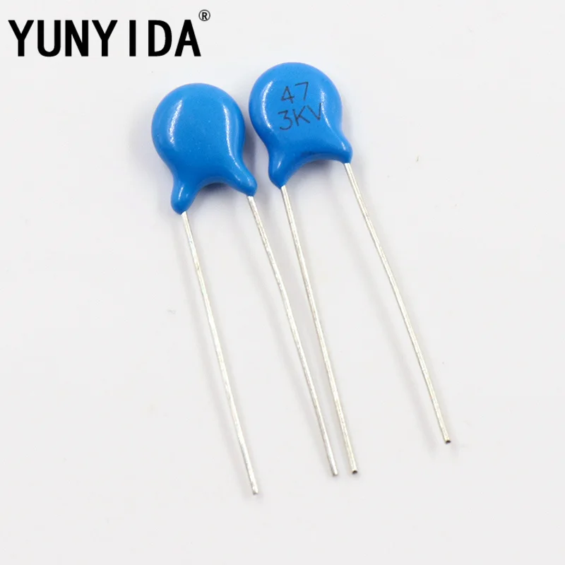 20PCS   Ceramic capacitor  3KV  47   47pF