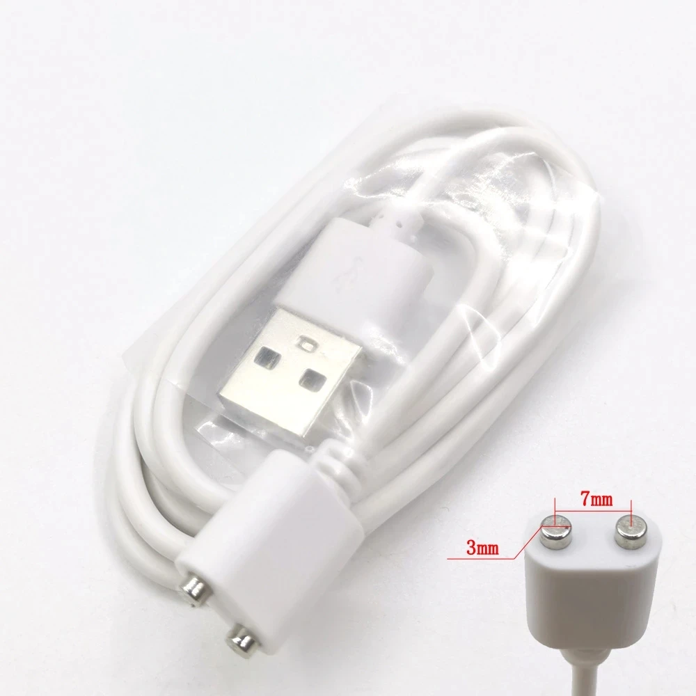 2pin 9mm Magnetic Charging Cable center spacing Magnet Suctio USB Power Charge Connector for Beauty instrument Smart device