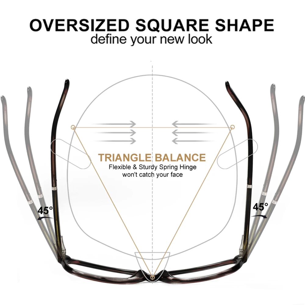 OCCI CHIARI acetato Vintage para mujer, gafas con montura cuadrada, diseño de marca de lujo, miopía, óptica, gafas graduadas, montura