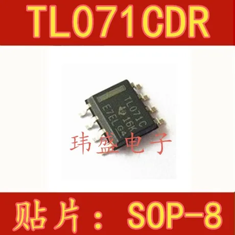 10pcs TL071CDR  SOP-8