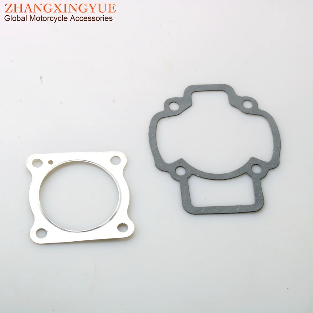 Scooter 50cc 70cc Cylinder Gasket Set For Piaggio Diesis Fly Free Liberty Nrg Power Dt Sfera Typhoon Zip 50 AC 2-Stroke