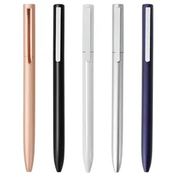 Metall Rotierenden Gel Stift Zeichen Stift mit Minen für Xiaomi Metall Zeichen Stifte 0,5 MM Glatte Low-Key-Elegant und Fest Büro Business
