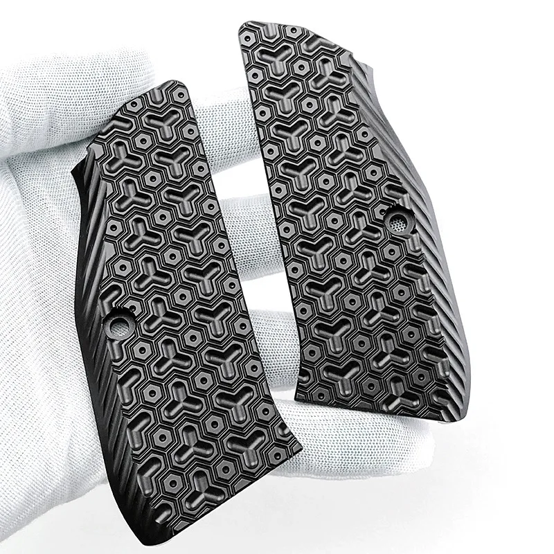1pair Aluminium Alloy Grips for CZ 75 Full Size CZ75 Grips, SP-01 Series, Shadow 2, 75B BD, Gun Grips with Screws