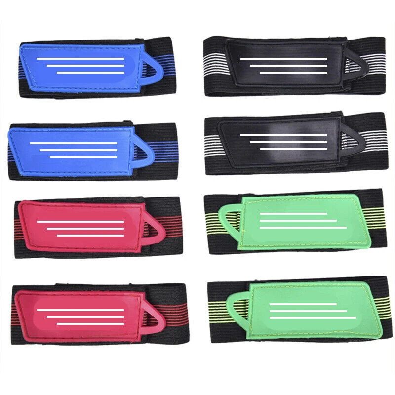 Bands Elasticated Armband Wristband Ankle Leg Straps Safety Reflector Tape Straps For Night Jogging Walking Biking