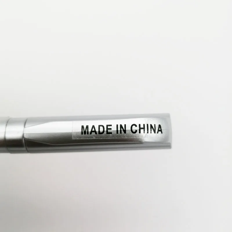 1000 Stück 6x28mm transparent hergestellt in China Aufkleber Herkunfts land Etikett – Detail 4