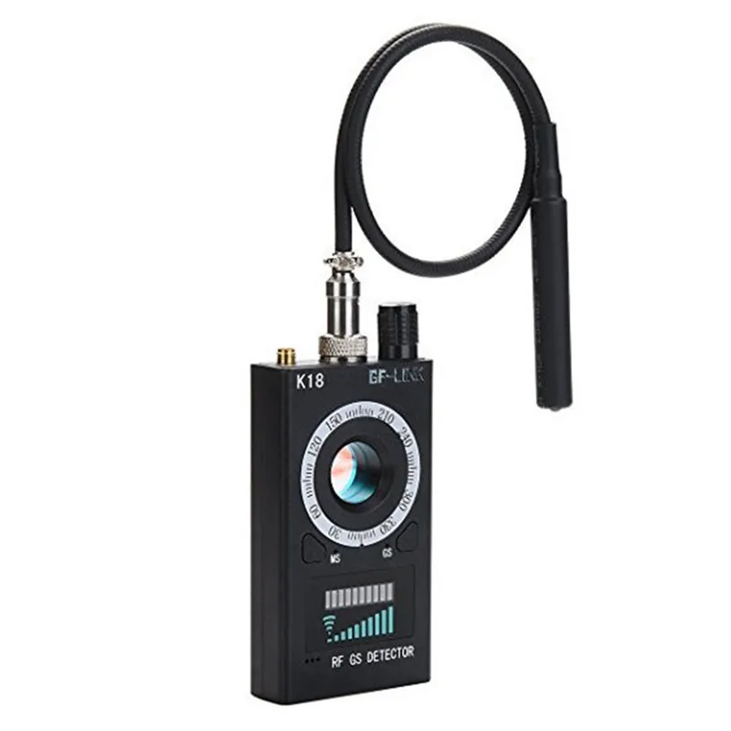 RF Signal Detector Bug Anti-spy Detector Camera GSM Audio Bug Finder GPS Scan