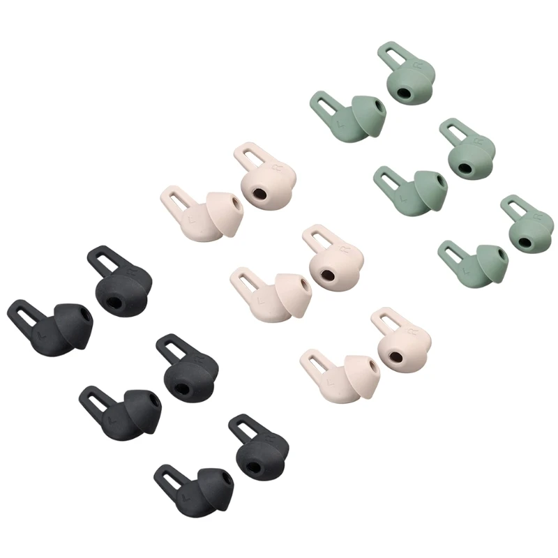 6Pcs auricolari Cover In-Ear Tips pelle morbida In Silicone per hua-wei FreeLace