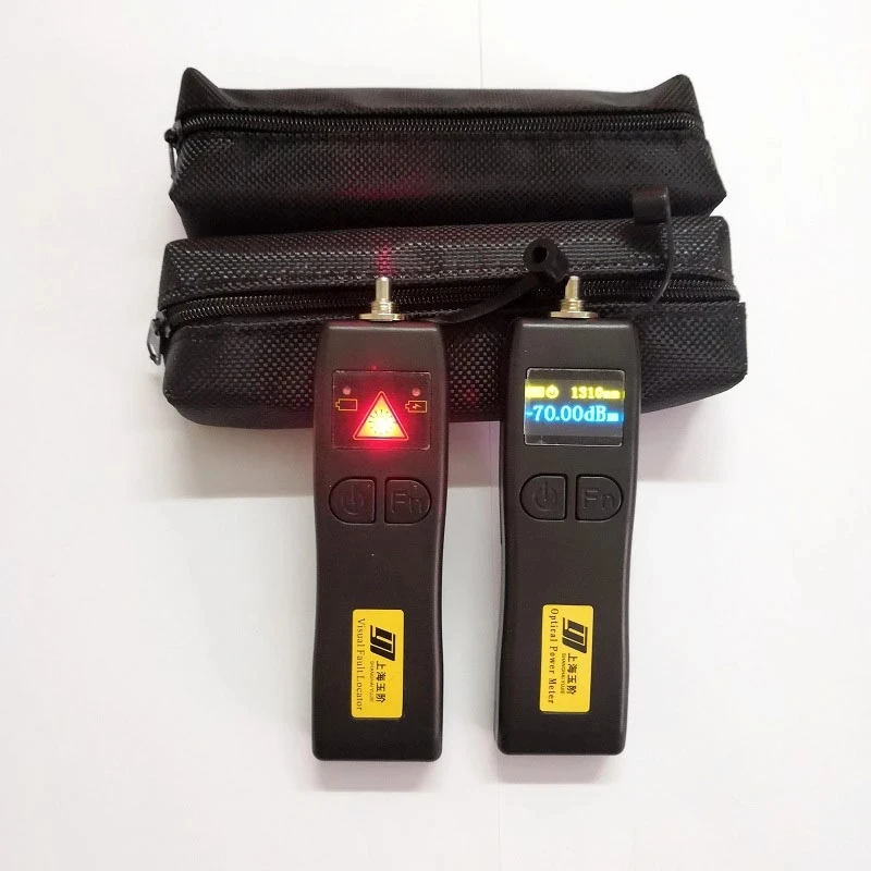 

FTTH Tool Kit with Mini Optical Power Meter Laser Fibre 10mw Visual Fault Locator 10km VFL