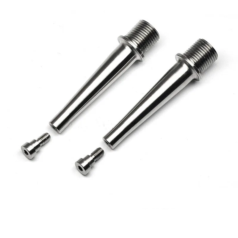 Mountain bike road bike titanium pedal axle for look MTB road bike pedal titanium bearing
