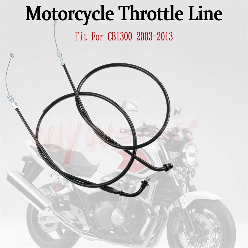 

Fit For 2003 - 2013 Honda CB1300 SF Super Four Throttle Cable Wires CB 1300 2004 2005 2006 2007 2008 2009 2010 2011 12
