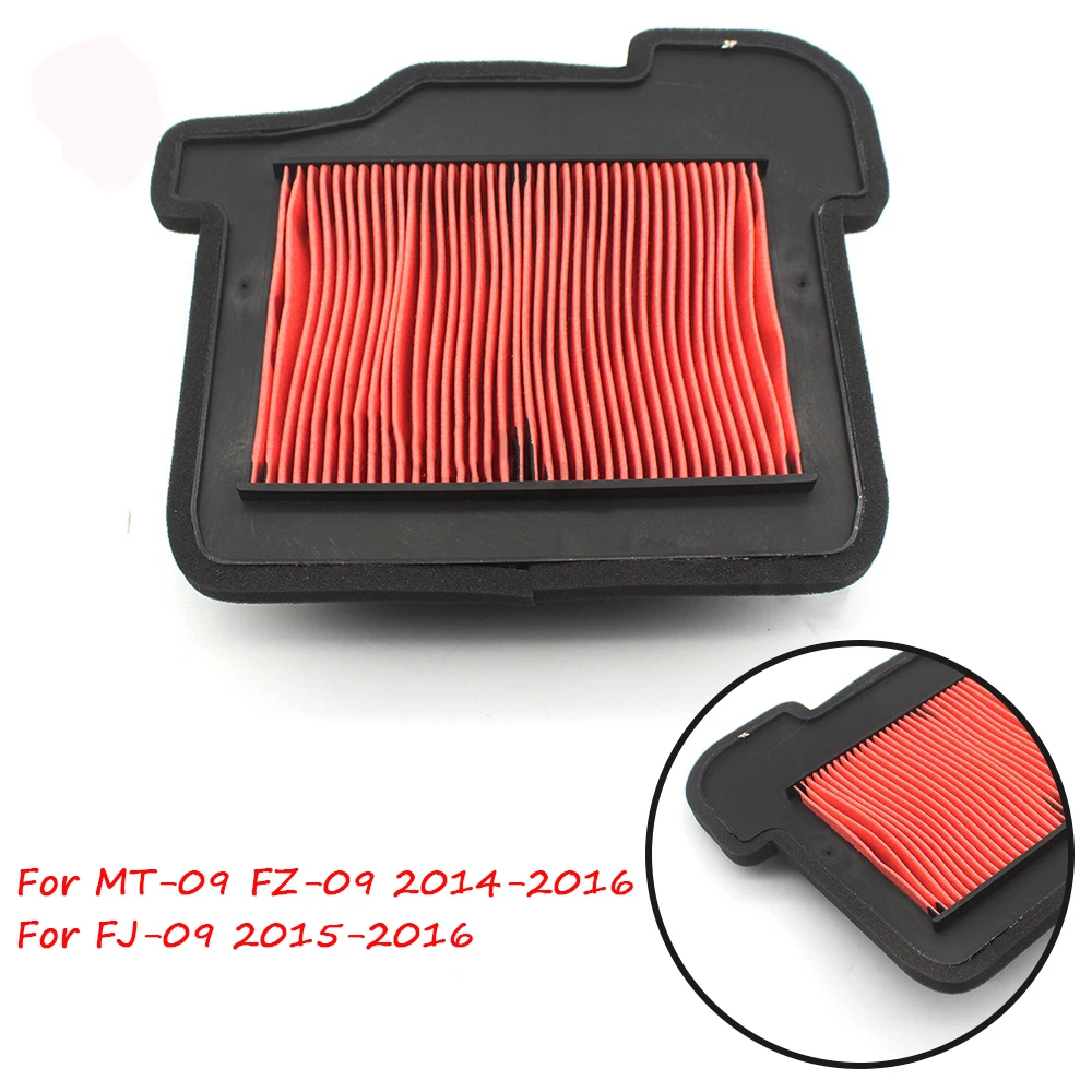 

Motorcycle Air Intake Filter Cleaner Element Motorbike Air Filter For Yamaha MT-09 FZ-09 MT09 FZ09 2014-2016 FJ-09 2015-2016