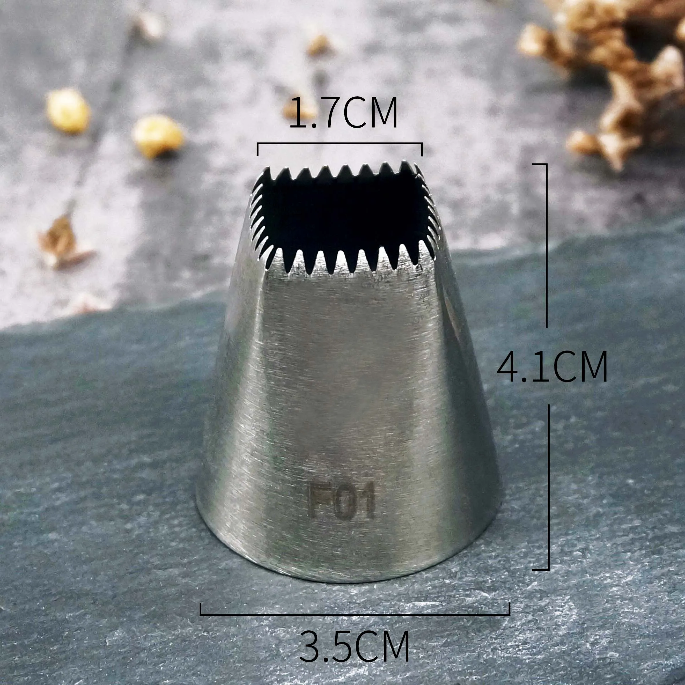 #F01 F02 F03 F04 F05 Large Size A variety of Piping Nozzle Cake Cream Decoration Stainless Steel Icing Tips Cupcake Pastry Tools