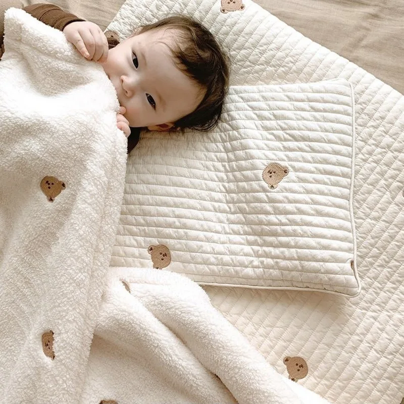 Soft Winter Blanket Swaddling Blankets for Baby Newborn Bed Children\'s Bedding Flannel Warm Swaddle Envelope Stroller Wrap Bebe