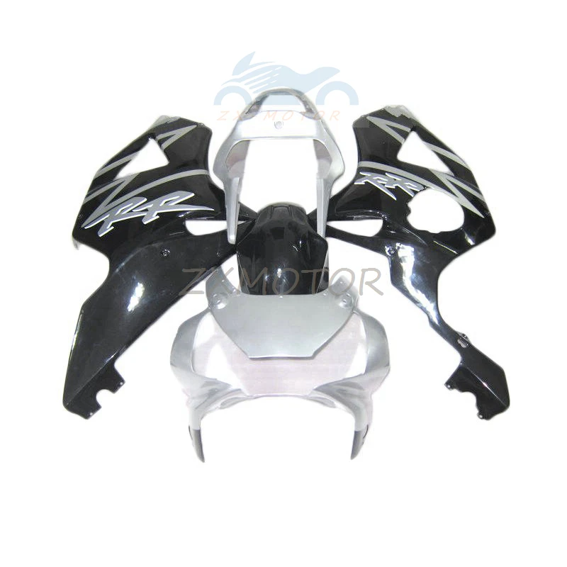 

Bodywork Fairing Fit For Honda CBR900RR 954 02 03 Plastic 2002 2003 Silver Black High Quality fairings kit CBR954 cbr 954 LO45