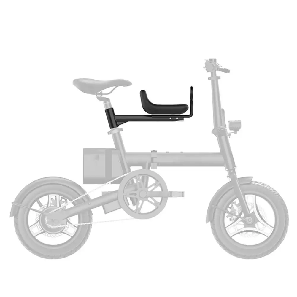 Electric Car Child Seat High Quality Folding Removed Safe Comfortable Bicycle Front Mounted Seat Carrier With Handrail For Kids