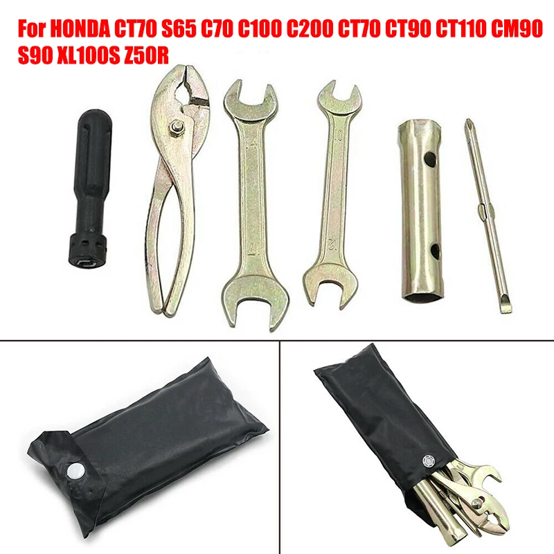 Motorcycle Nos TOOL KIT For HONDA CT70 CT90 C200 CA95 CM91 C110 Z50 CF70 CT110